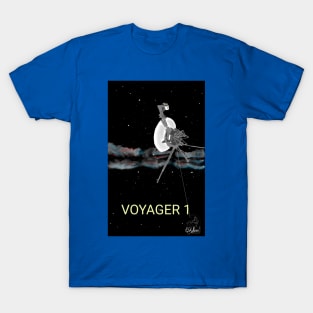 Voyager 1 Interstellar Spacecraft T-Shirt